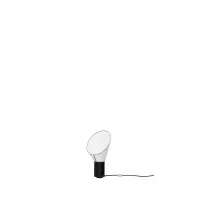 Lampe Baby Cargo - Blanc cylindre noir - Designheure