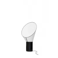 Lampe Grand Cargo - Blanc Cylindre Noir - Designheure