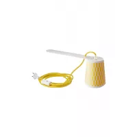 Library Lamp Lightbook - Damier Yellow - Designheure