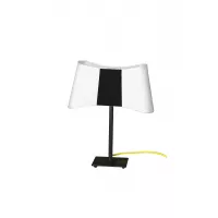 Lampe à poser Petit Couture - Blanc et Noir - Designheure