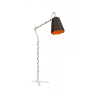 Lampadaire Grand LuXiole - Marron / Orange - Designheure