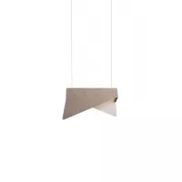 Pendant Light Small Mobula - Copper - Aubergine/Brown - Designheure