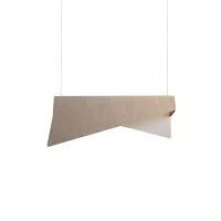 Pendant Light Large Mobula - Copper - Aubergine/Brown - Designheure