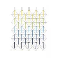 Panel 5x5 Mozaik - 5 colors - Designheure