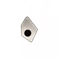 Ceiling lamp Petit Nenuphar LED - Black / White - Designheure