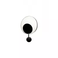 Wall lamp Petit demi Reef - White and Black - Designheure