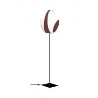 Floor lamp Large Reef - White and Red wine - Designheure