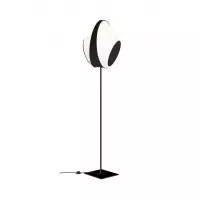 Lampadaire Grand Reef - Blanc et noir - Designheure