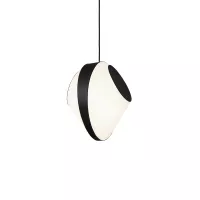 Suspension Moyen Reef - Blanc et Noir - Designheure