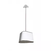 Pendant light Grand Nuage - White & black border - Designheure