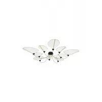 Ceiling lamp 10 Mixed Shield GM - White gold border - Designheure