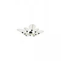 Ceiling lamp 10 Mixed Shield MP - White gold border - Designheure