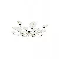 Ceiling lamp 15 Mixed Shield GMP - White gold border - Designheure