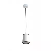 Suspension Lightbook - Blanc bordure noire - Designheure