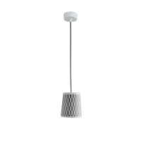 Pendant light Lightbook - Damier Grey - Designheure