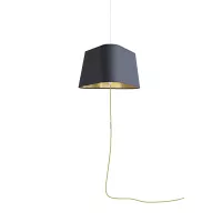 Nomadic Pendant Light XL Nuage - Grey and Gold - Designheure