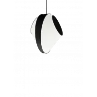 Suspension Moyen Reef - Blanc et Noir - Designheure