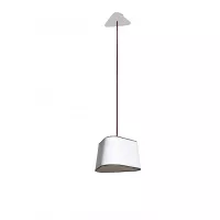 Pendant light Petit Nuage - White & black border - Designheure