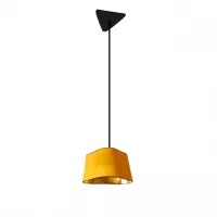 Pendant light Petit Nuage - Yellow and Gold - Designheure