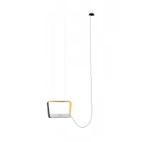 Pendant light Moyen Rectangle Eau de lumière - Marble - Designheure