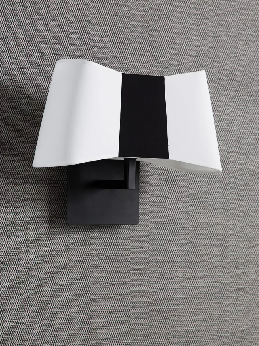 Wall lamp Petit Couture - Black and White - Designheure