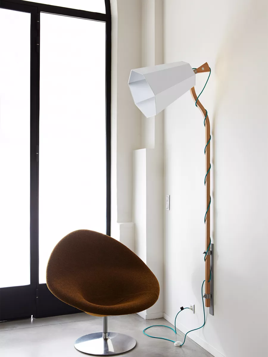 Wall lamp Grand LuXiole - White diffusing - Designheure