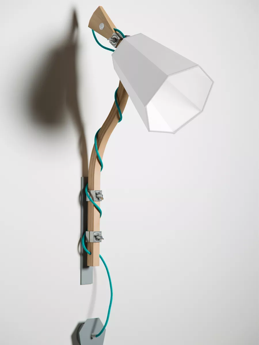 Wall lamp Petit LuXiole - White diffusing - Designheure