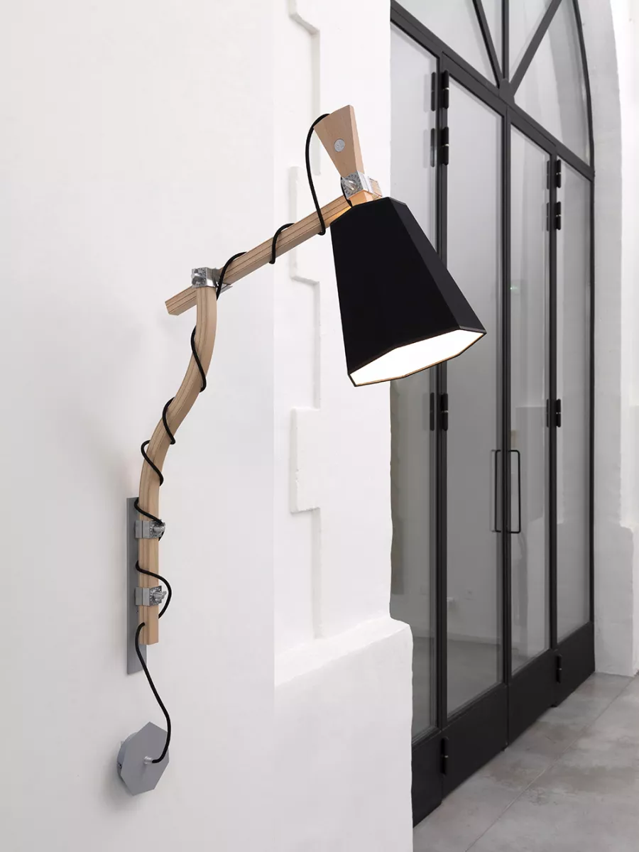 Wall Floorlamp Small LuXiole - Khaki / White - Designheure