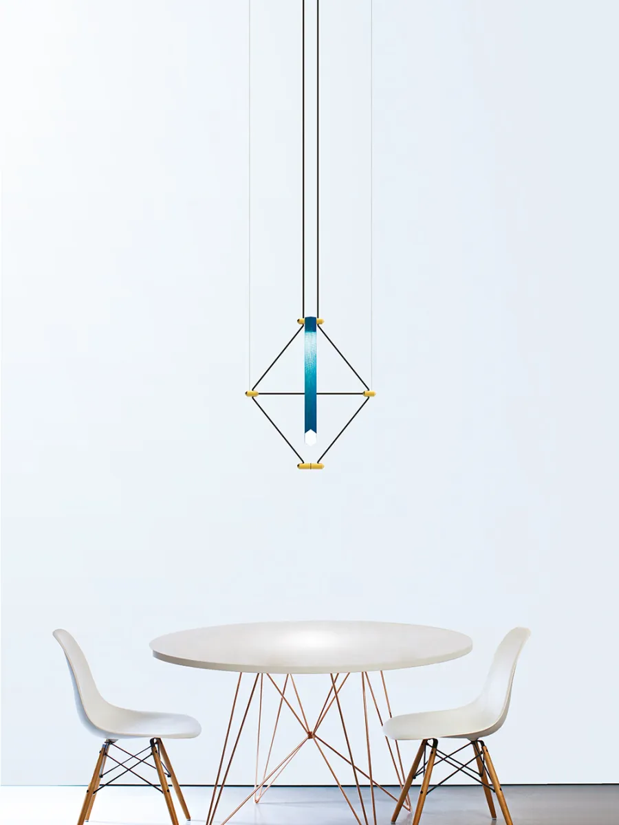 Suspension Mozaik - Gris bleu - Designheure