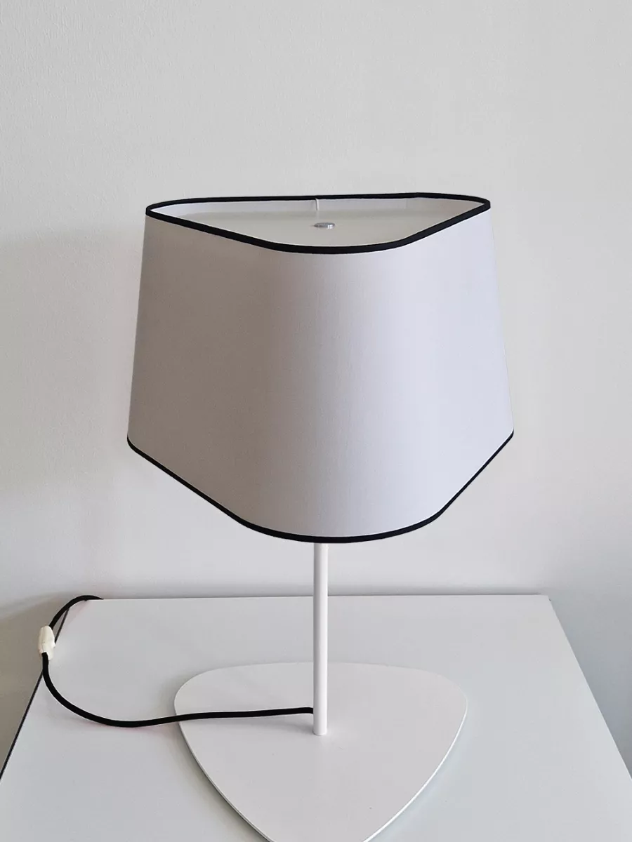 Table Lamp Grand Nuage - White & black border - Designheure