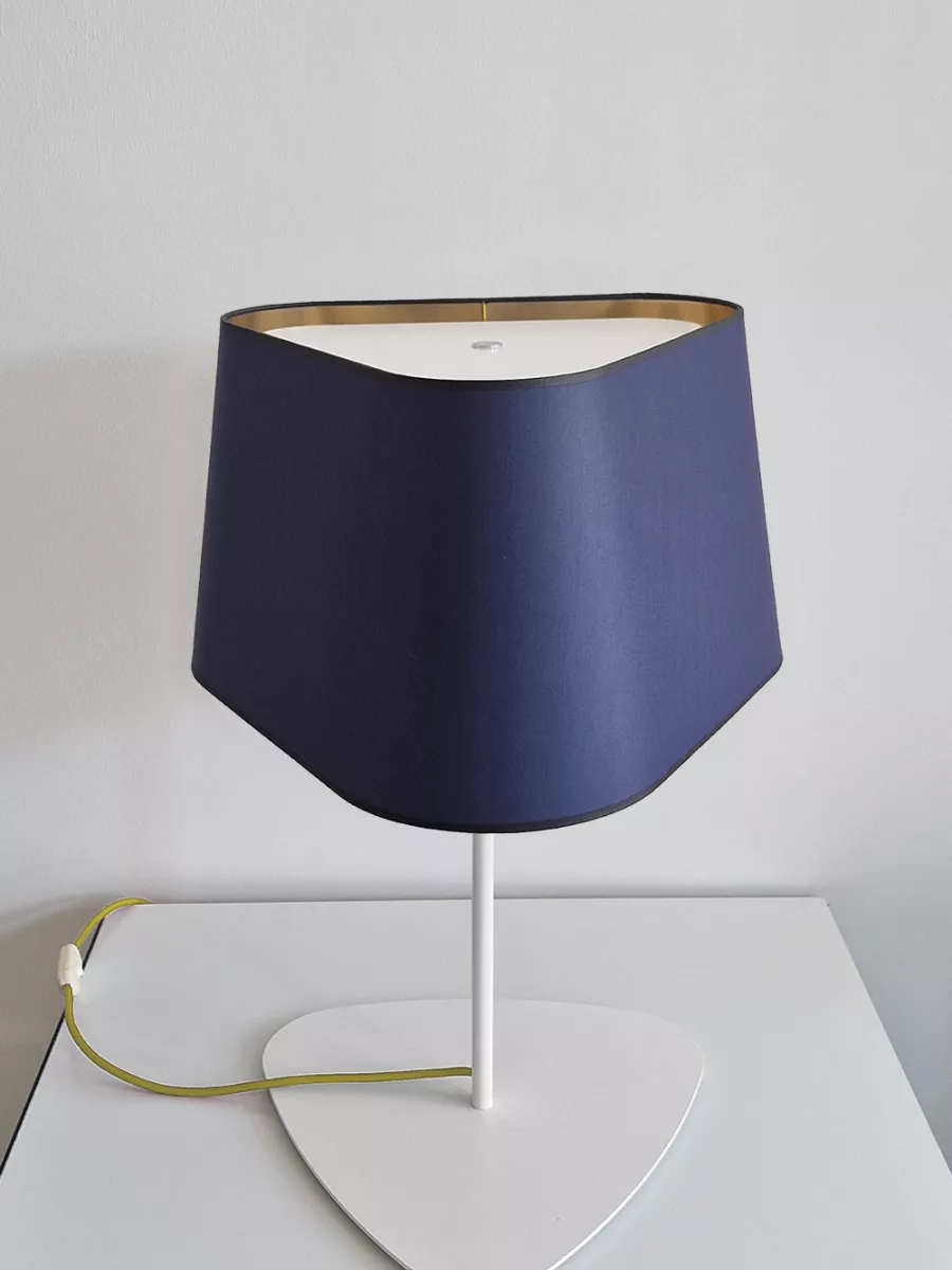 Lampe Grand Nuage - Bleu et Or - Designheure