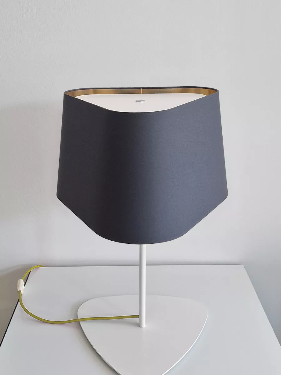 Table Lamp Grand Nuage - Grey and Gold - Designheure