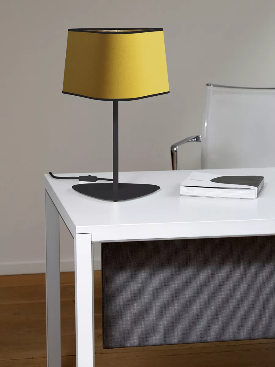 Lampe Moyen Nuage - Jaune et Or - Designheure