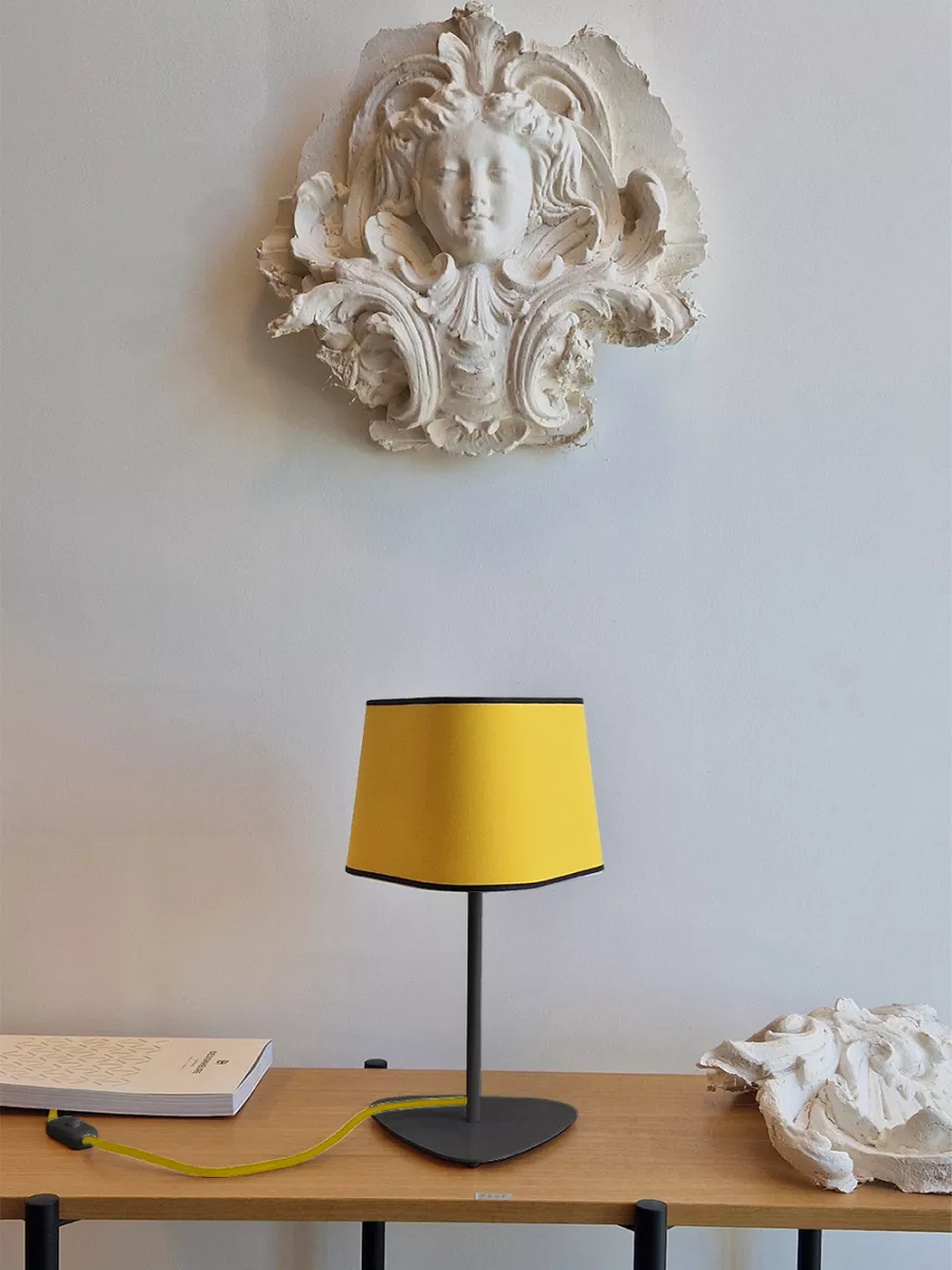 Lampe Petit Nuage - Jaune et Or - Designheure