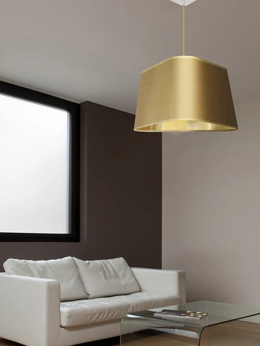 Pendant light XL Nuage - Grey and Gold - Designheure
