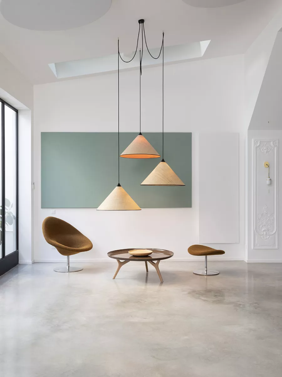 Suspension Grand Paris — Hanoï - Raphia Naturel - Designheure