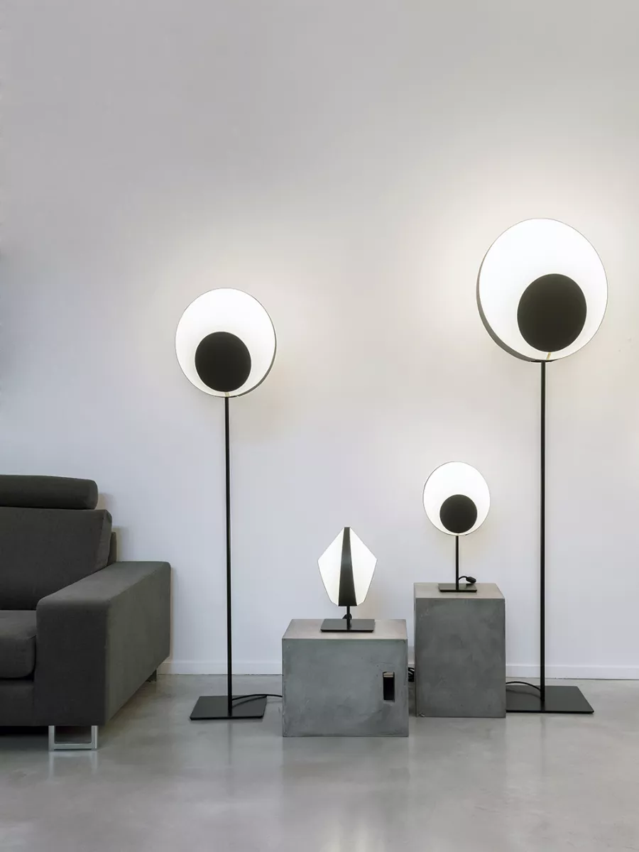 Lampe 53 Petit Reef - Blanc et Noir - Designheure