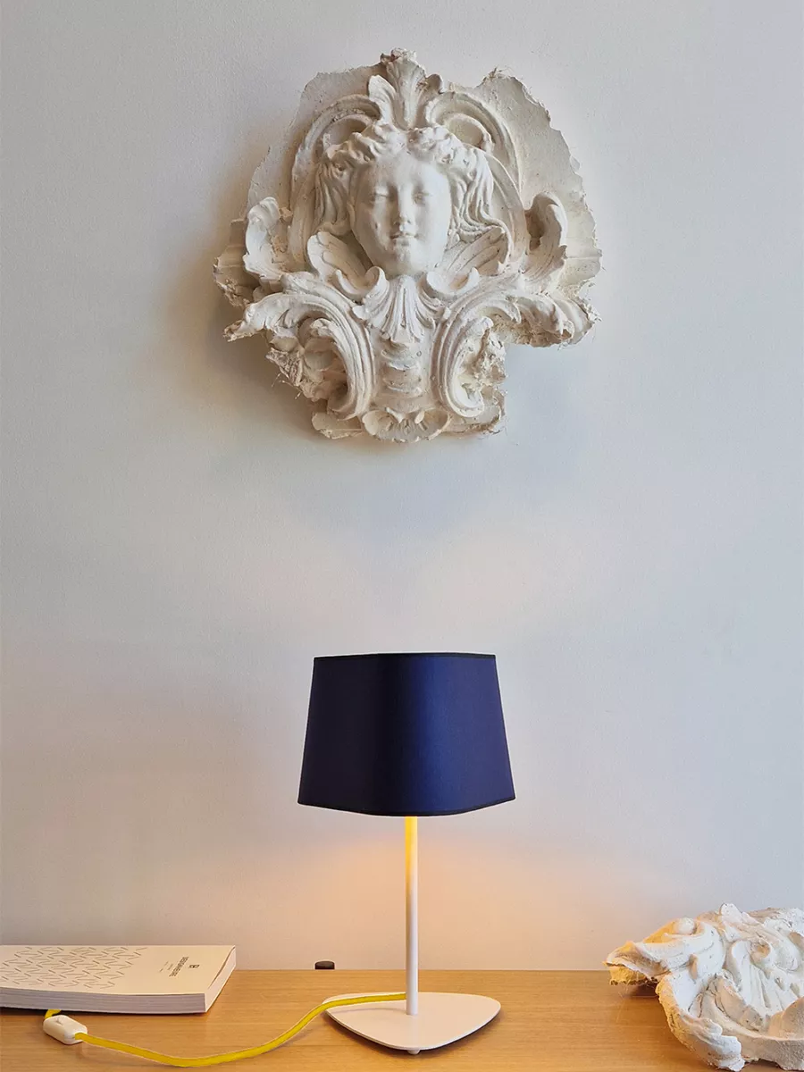 Lampe Petit Nuage - Gris et Or - Designheure