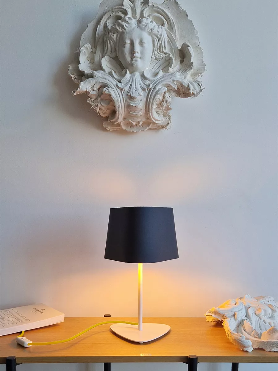 Table Lamp Petit Nuage - Grey and Gold - Designheure
