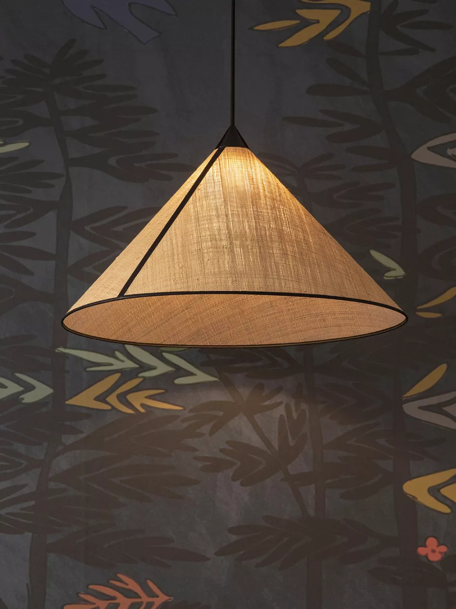 Pendant Light Grand Paris — Hanoï - Natural Raffia - Designheure