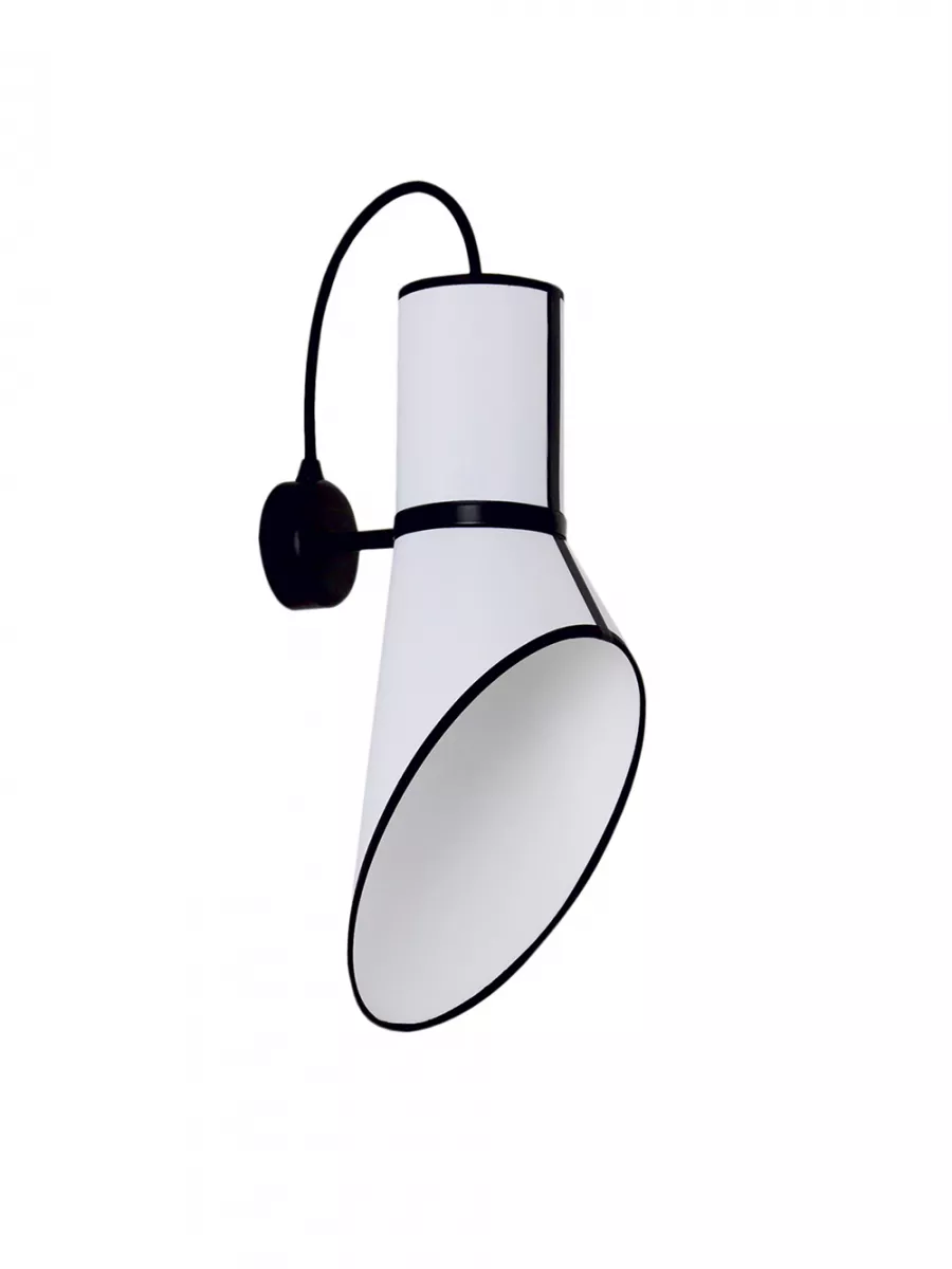 Wall lamp Baby Cargo - White with White cylinder - Designheure