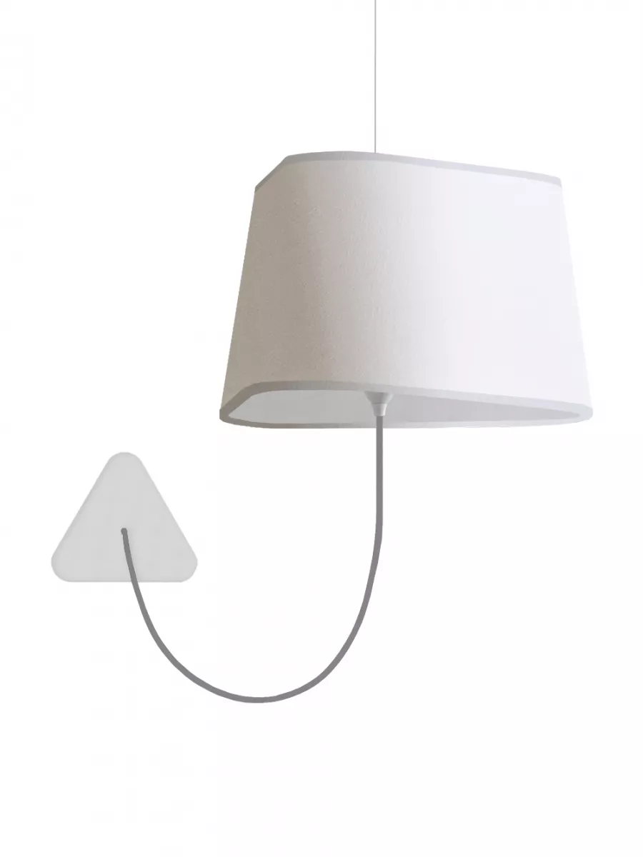 Pendant wall lamp Grand Nuage - White - Designheure