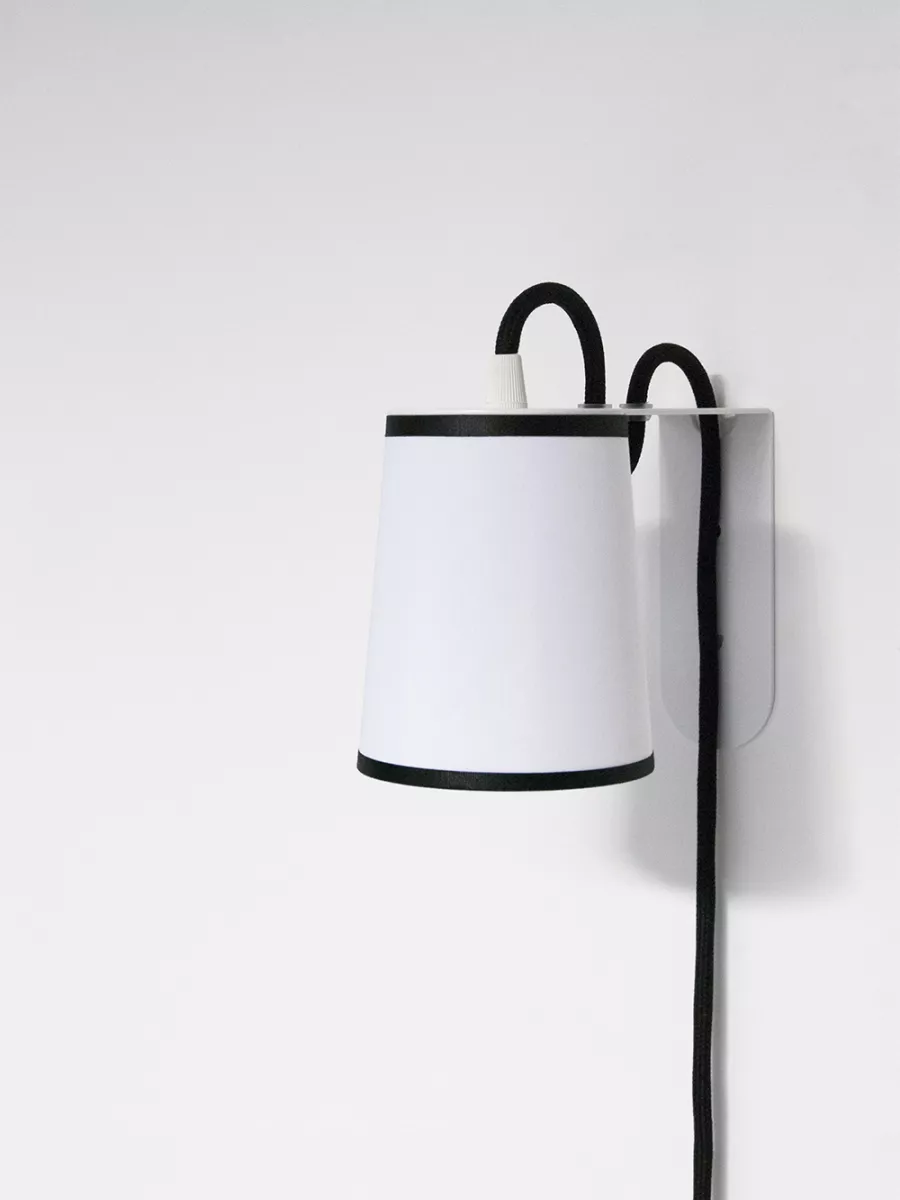Wall lamp Lightbook - Damier Red - Designheure