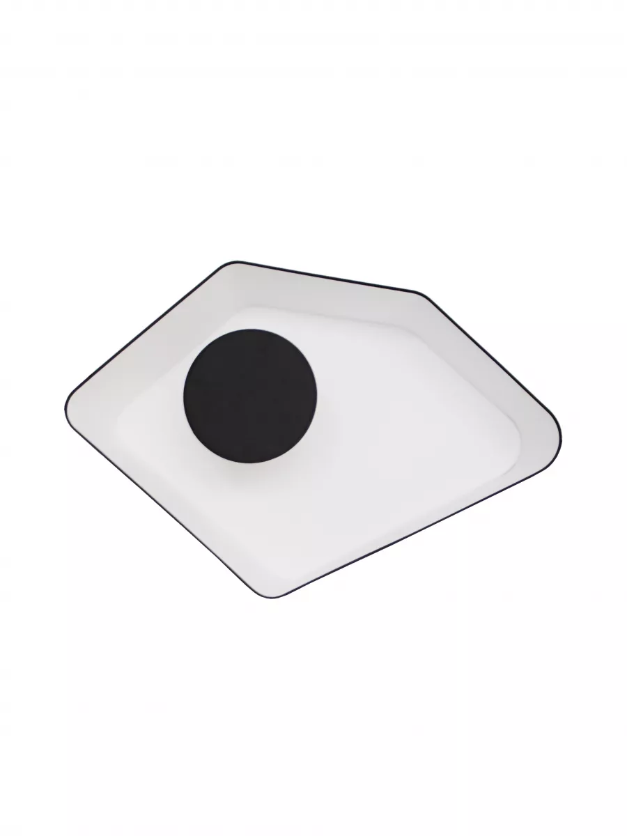 Suspension Petit Nénuphar système LED - Noir et Blanc - Designheure
