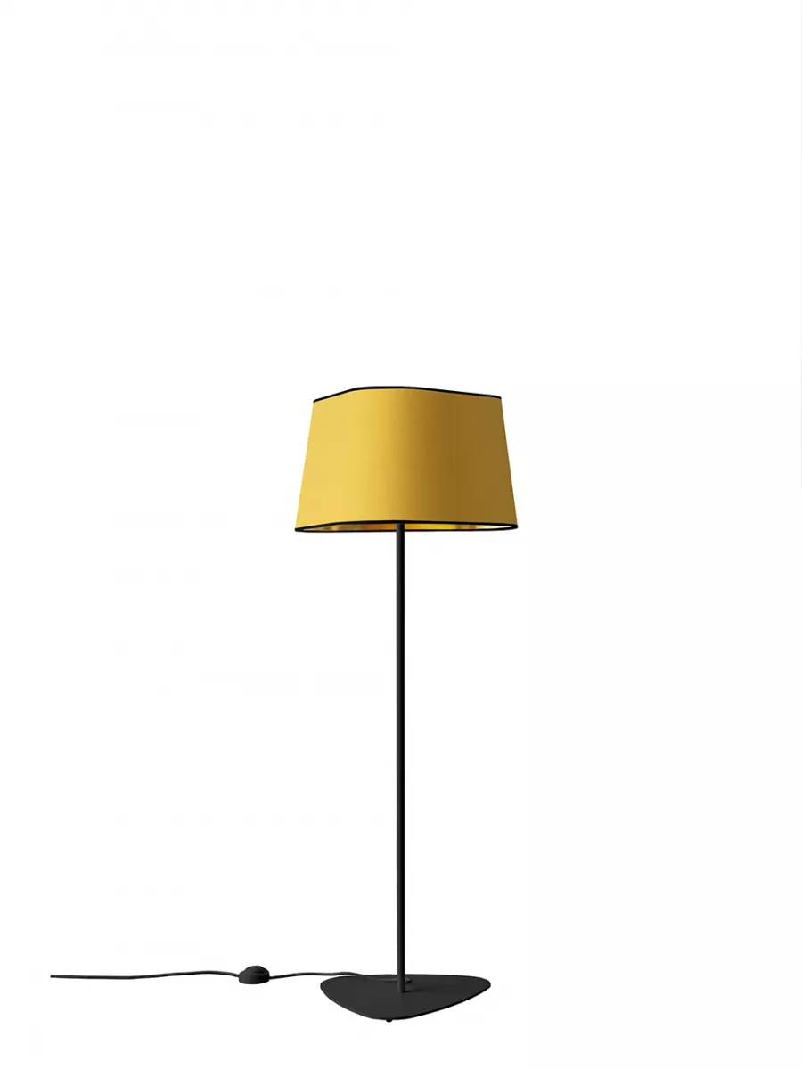 Floorlamp 122 Grand Nuage - Yellow and Gold - Designheure