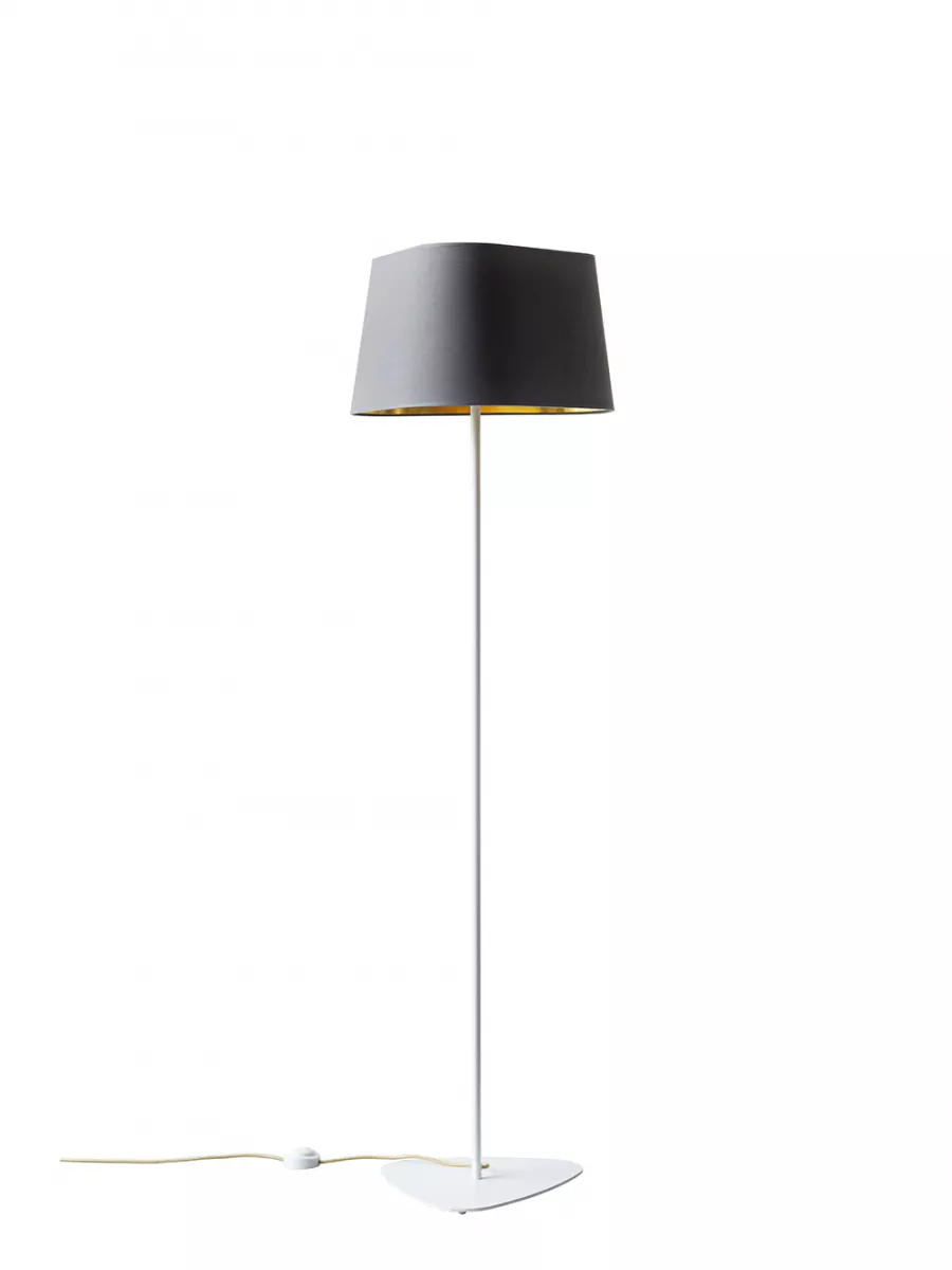 Floorlamp 162 Grand Nuage - Grey and Gold - Designheure