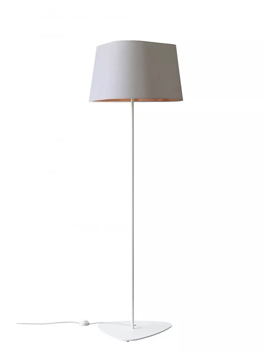 Floorlamp 172 XL Nuage - White and Pink copper - Designheure