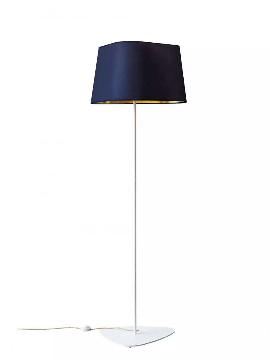 Floorlamp 172 XL Nuage - Navy blue / Gold - Designheure