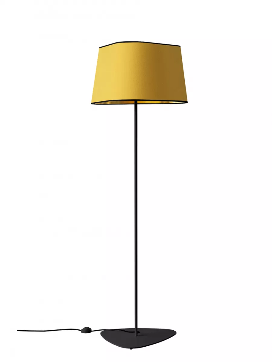Floorlamp 172 XL Nuage - Yellow / Gold - Designheure