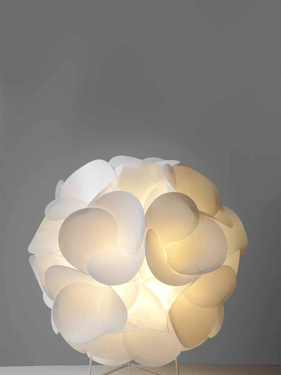 Lampe à poser Radiolaire - Blanche - Designheure